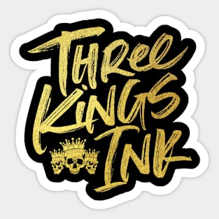 Three Kings Ink Alt-Logo Sticker